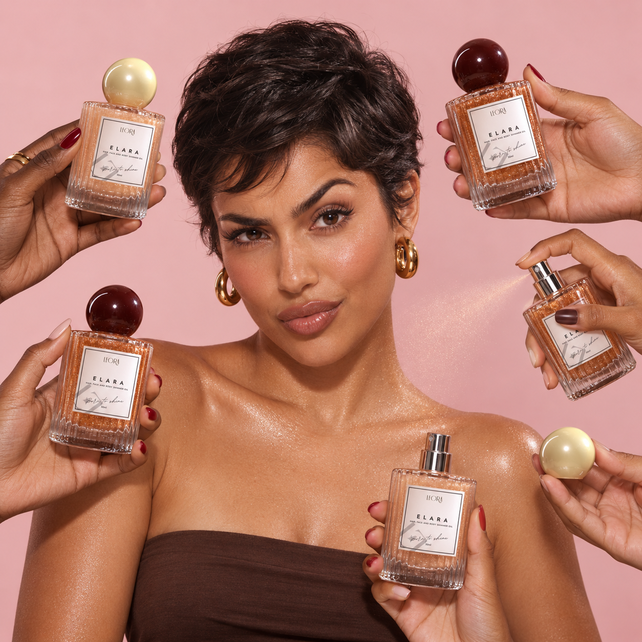 LEORA shimmer oils